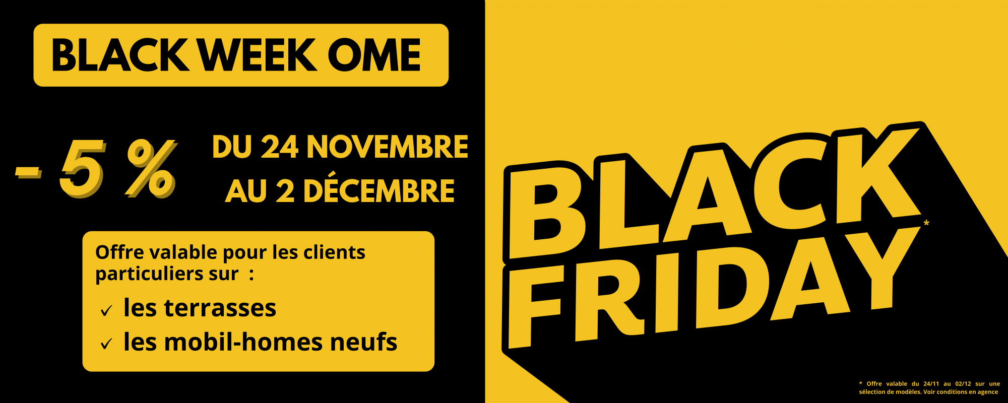 BLACK FRIDAY PARTICULIERS